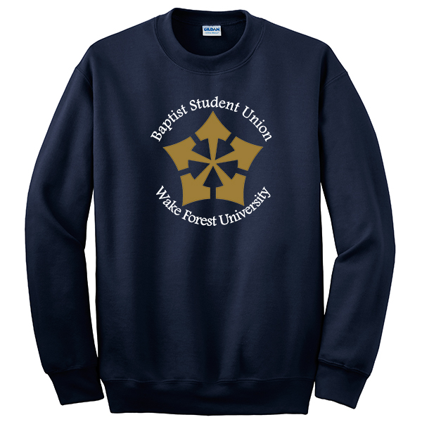 35 BSU Big Logo- Crew neck sweatshirt