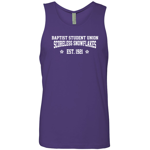 08 Scoreless Snowflake Logo- Unisex Tank Top