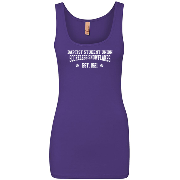 09 Scoreless Snowflake Logo- Ladies Tank Top