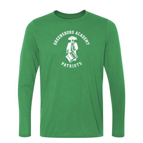 #31 Performance Long Sleeve Circular Greensboro Academy Patriots