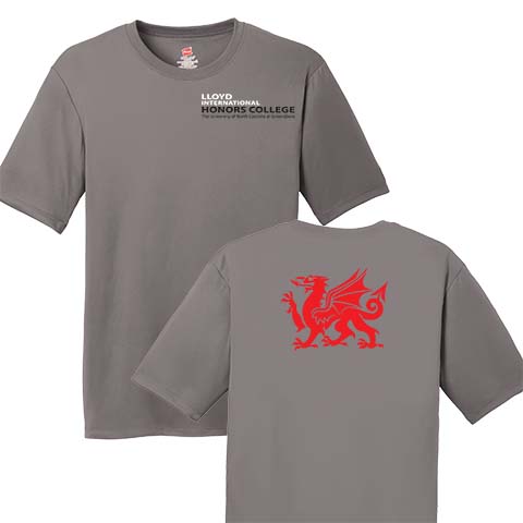 13 Front and Back Logo- Wicking Shirt