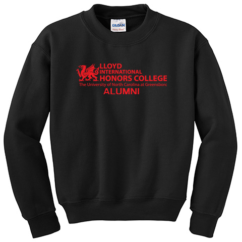 24 One Color Alumni Logo- Crew Neck Sweatshirt