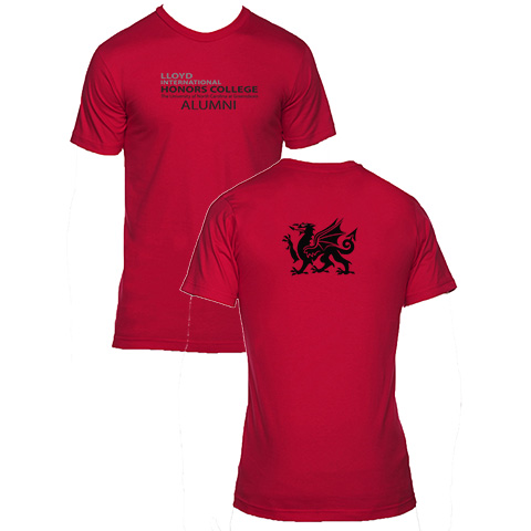 26 Front and Back Alumni Logo- T-Shirt