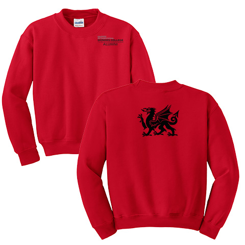 29 Front and Back Alumni Logo- Crew Neck Sweatshirt