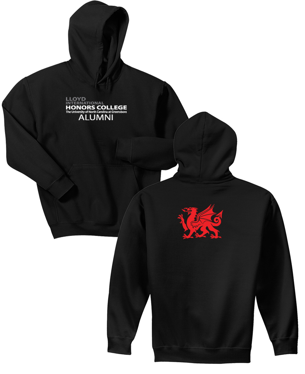 30 Front and Back Alumni Logo- Hoodie