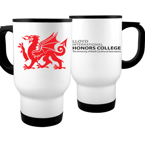61 Full Color and Dragon Logo Travel Mug