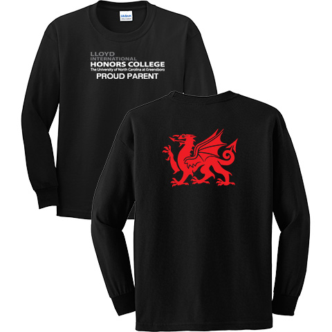 42 Front and Back Parent Logo- Long Sleeve