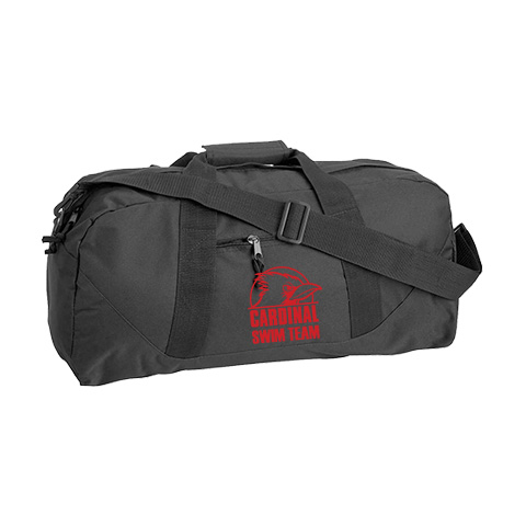 #08A Duffel Bag made with 50% recycled material - 23 1/2" x 11 1/2" x 11"