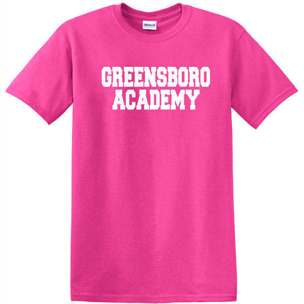 #15 T-shirt Greensboro Academy - also in School Store