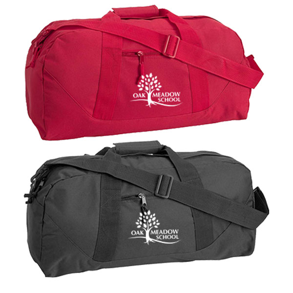 #23 Duffel Bag made with 50% recycled material, 23 1/2" x 11 1/2" x 11"