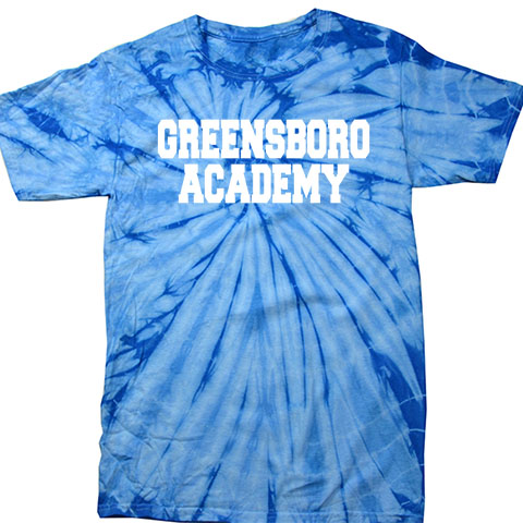 #38 - Tie Dye T-shirt - Spider Baby Blue