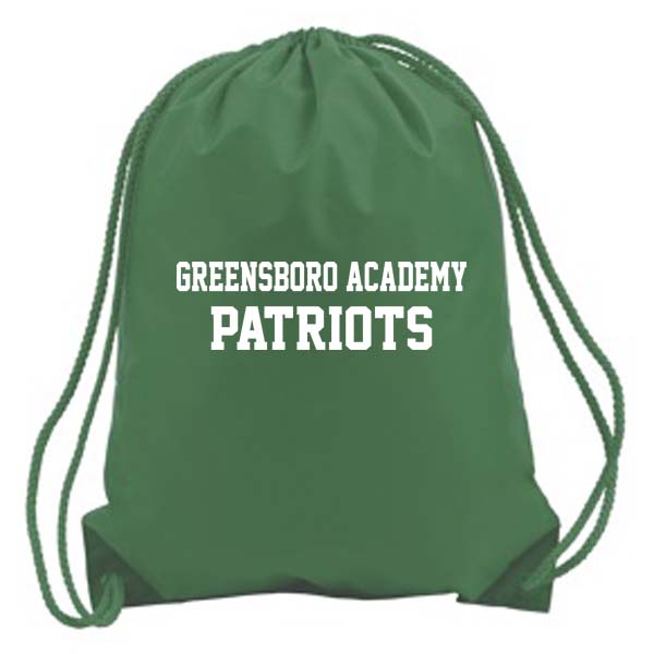#52 Drawstring Bag Greensboro Academy Patriots