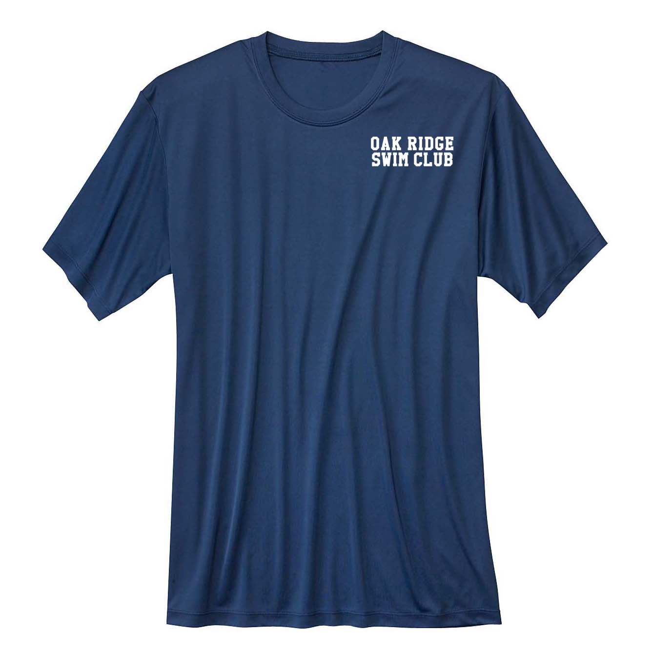 22 Wicking T-shirt with Oak Ridge Swim Club Simple - Youth, Ladies & Unisex