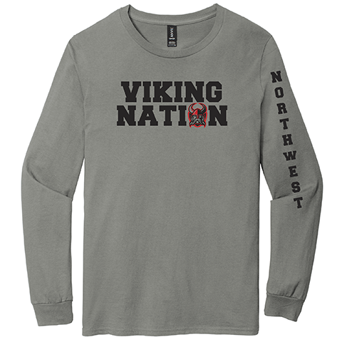 #09 Viking Nation Unisex Combed Ring Spun Cotton Long Sleeve T-shirt