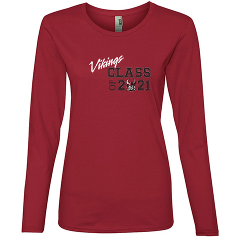 #16 Class Shirt - Ladies Combed Ring Spun Cotton Long Sleeve T-shirt