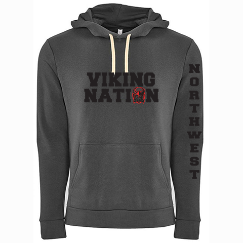 #25 Viking Nation Unisex 80/20 Fleece Pullover Hoodie