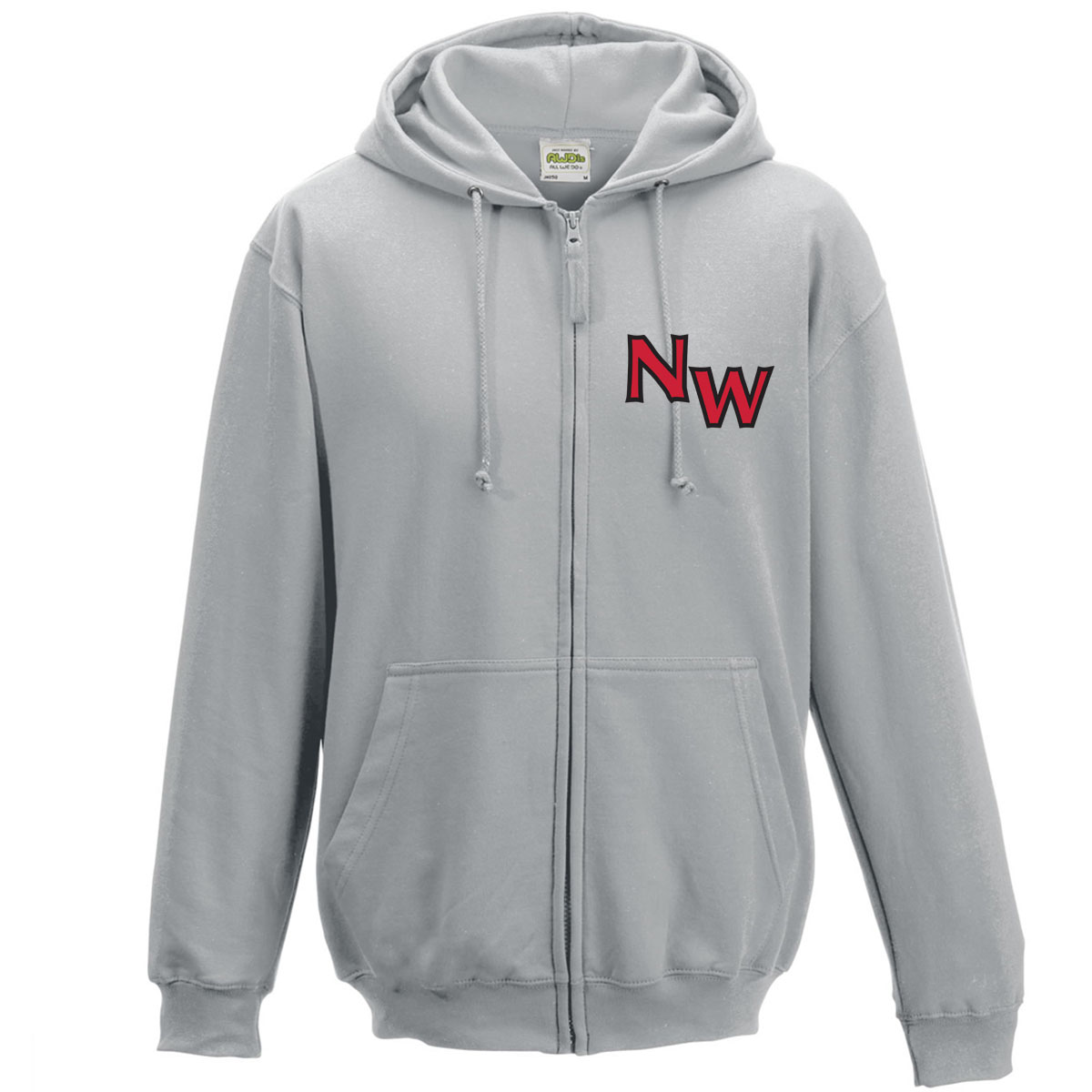 #005 NW Zippered Hoodie