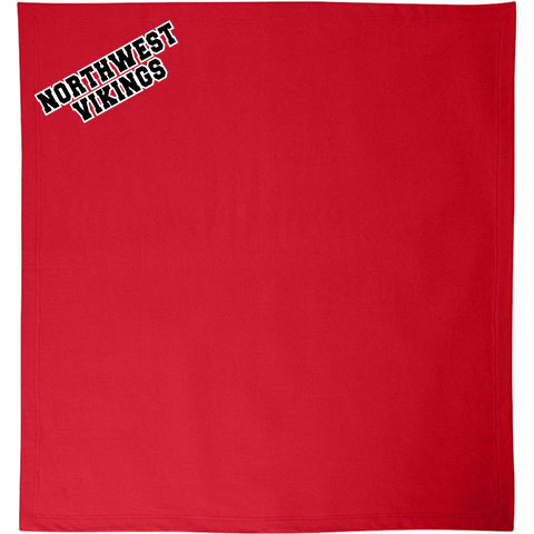 #32 Fleece Blanket with Northwest Vikings logo