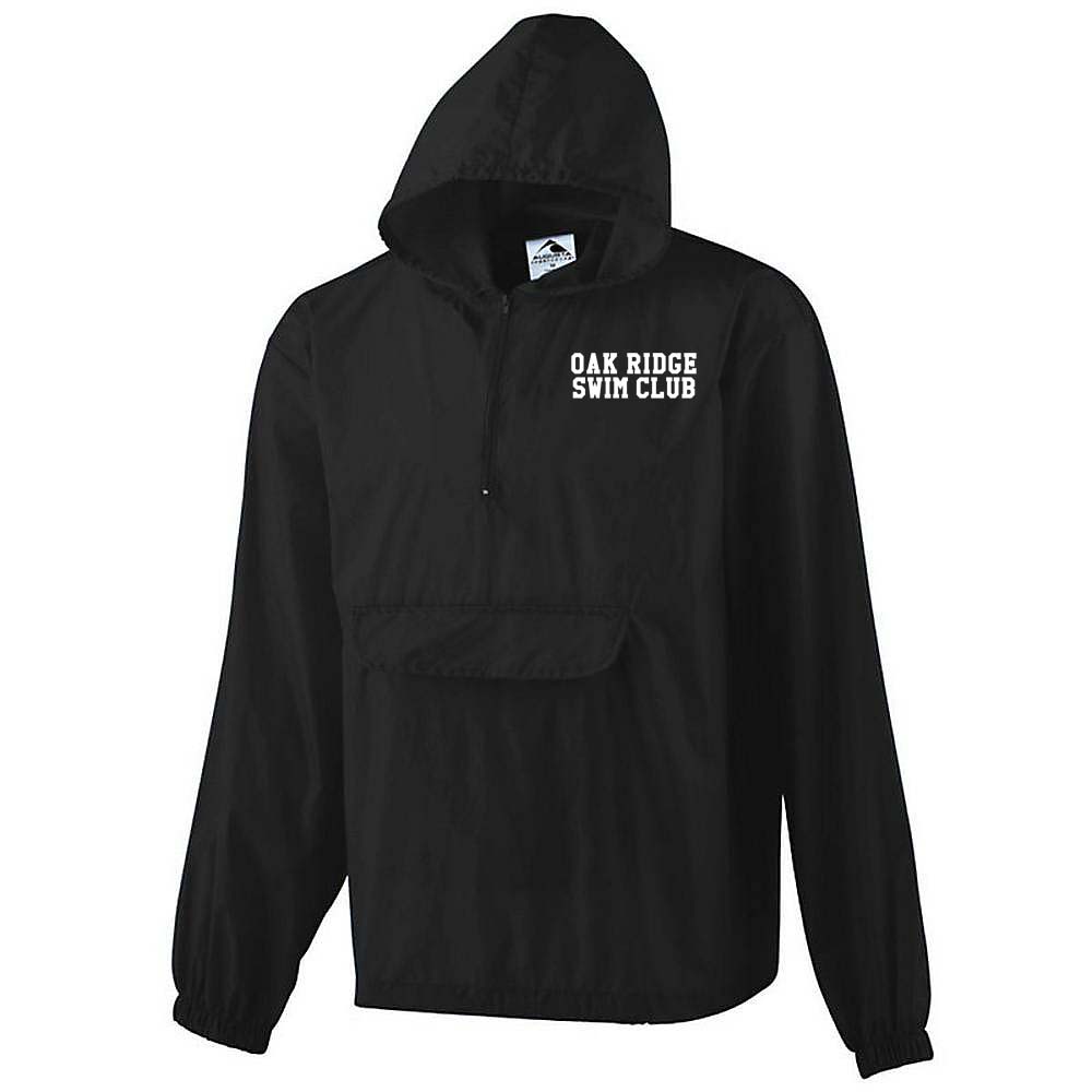 35 Pullover Pouch Water Resistant Jacket with Swim Club Logo - Adult Sizes Only