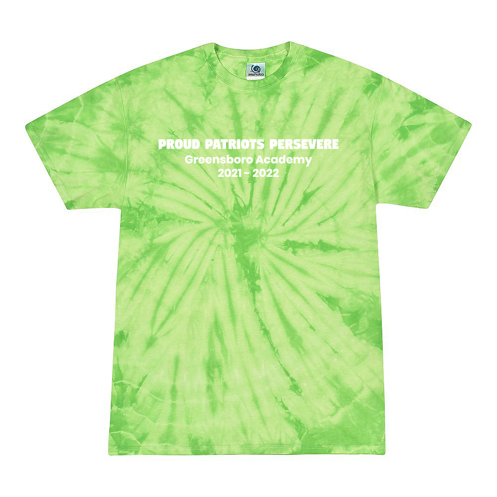#12 Proud Patriots Persevere - Lime Spiral