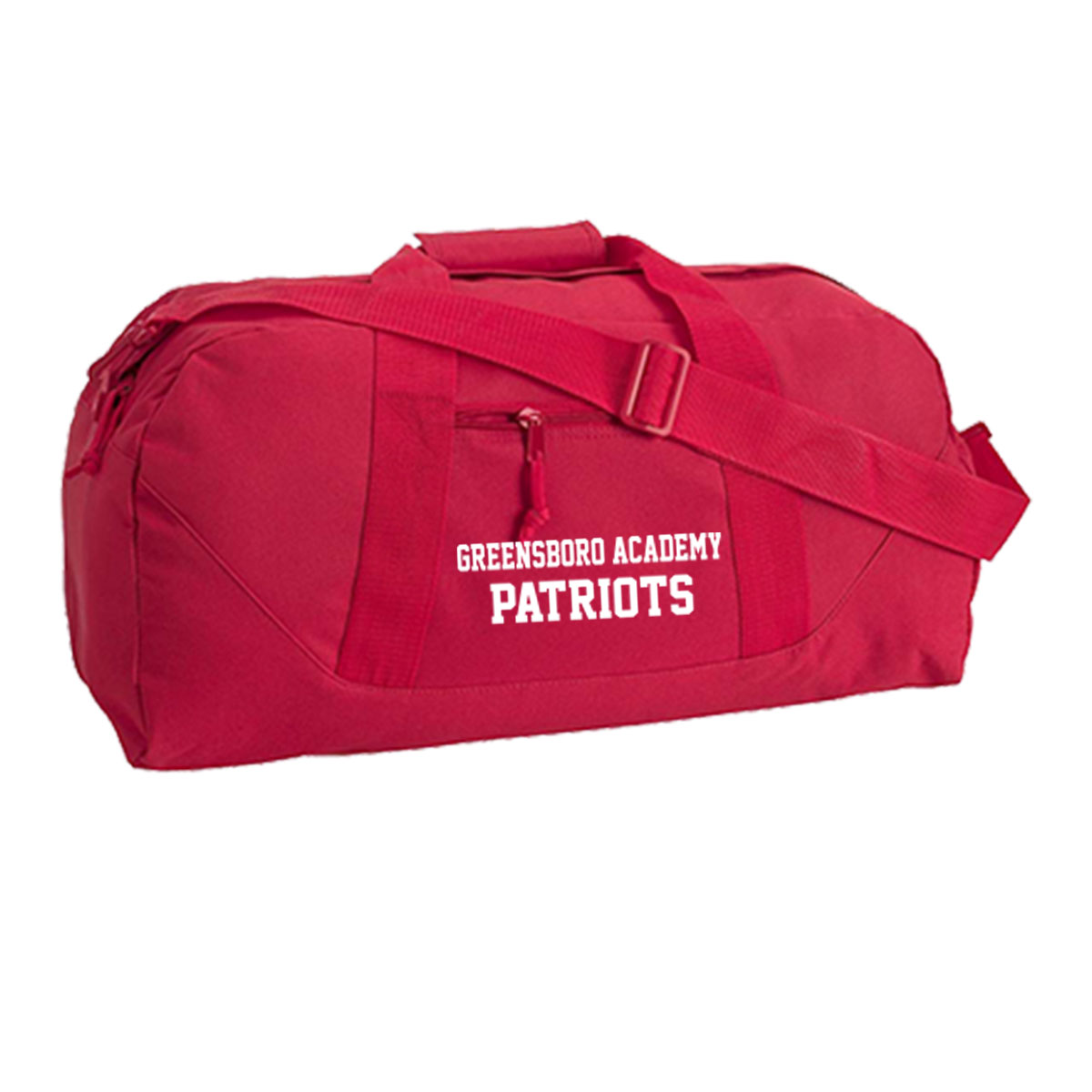 #55 Large Square Poly Duffle