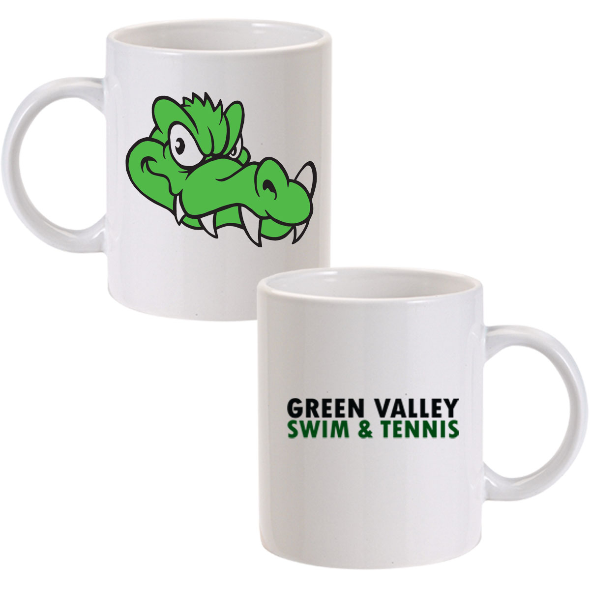 17 11oz White Ceramic Mug