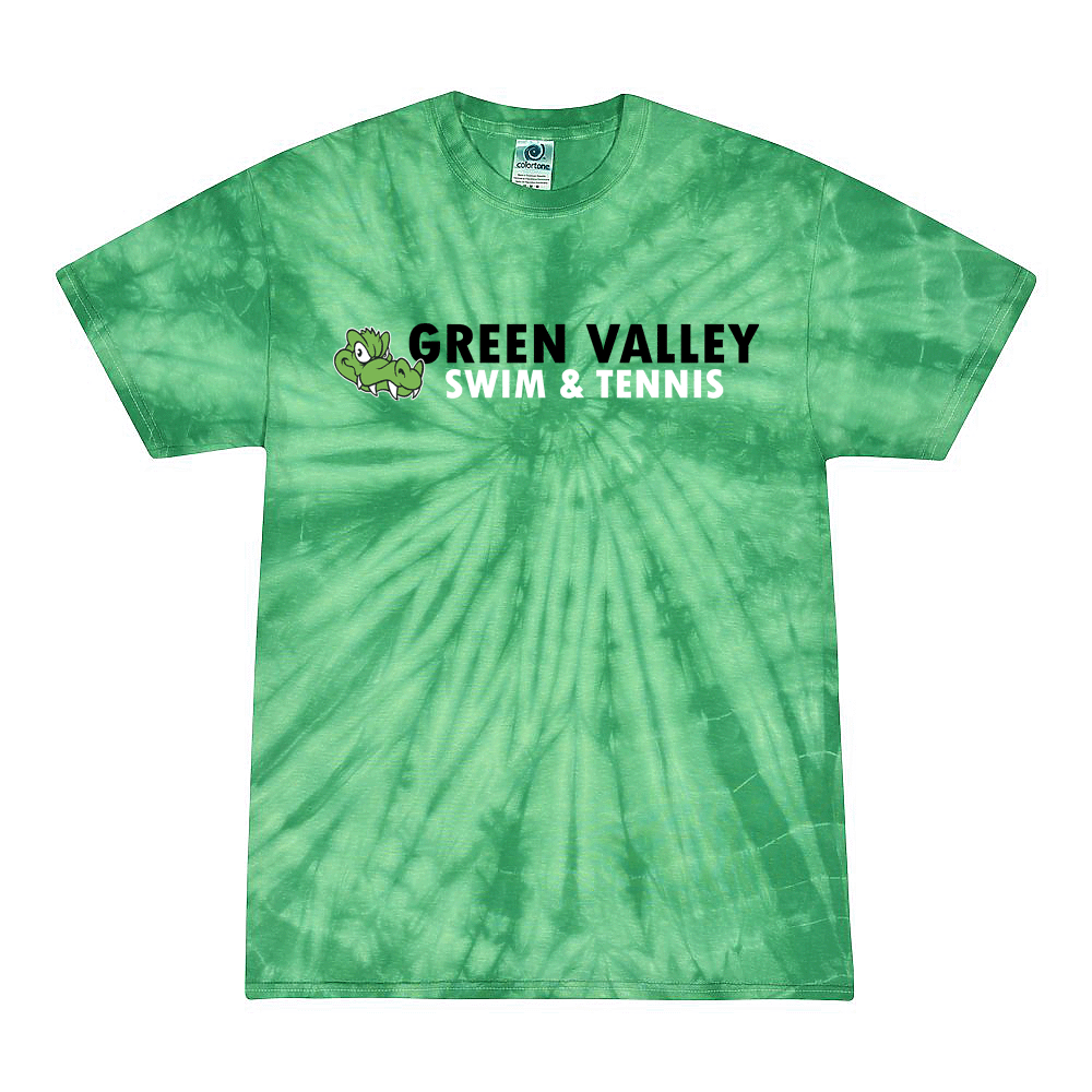 02a Alligator Logo - Tie Dye T-Shirt