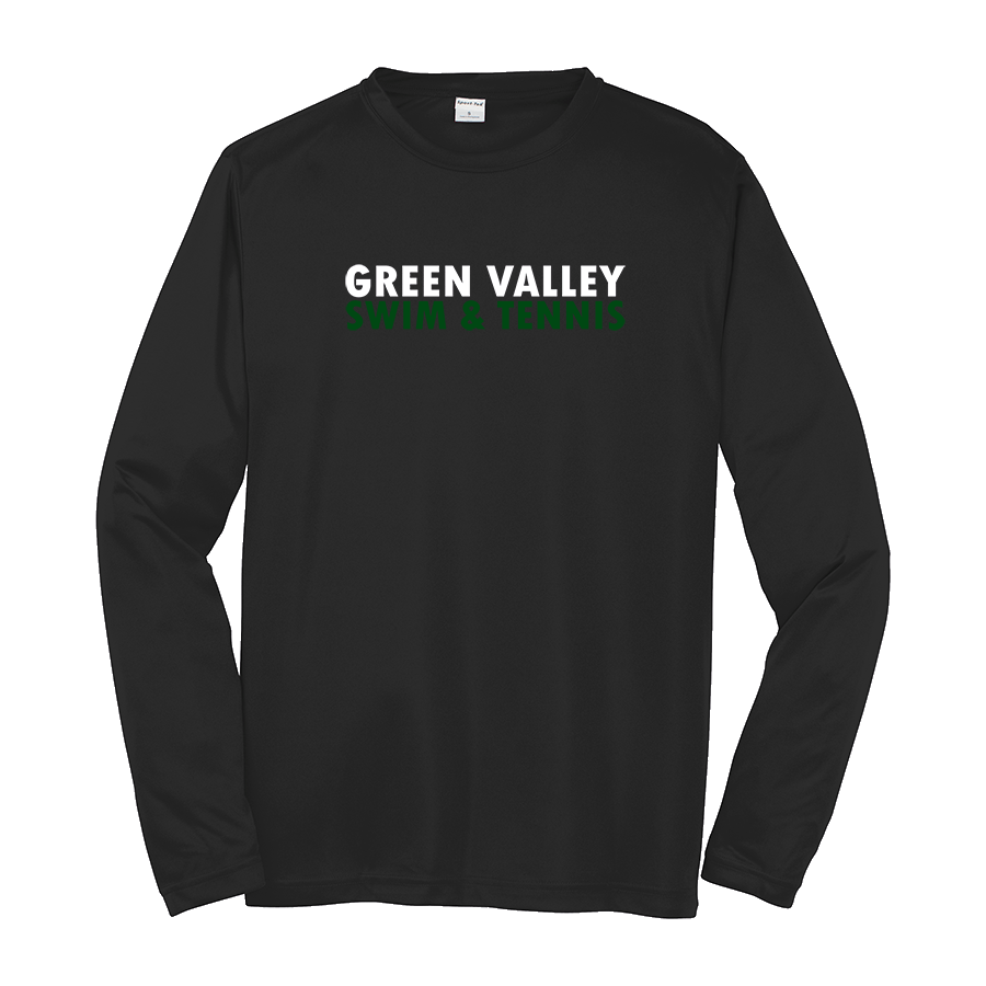08a Simple Logo - Wicking Long Sleeve