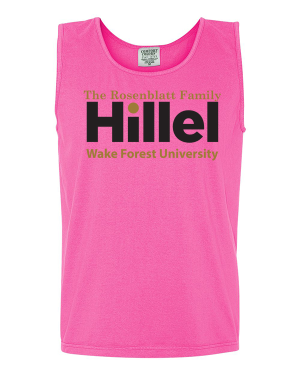 09A Comfort Colors Tank- Big Logo