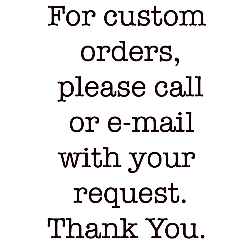 000 Custom Orders