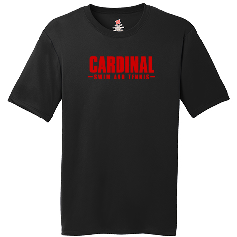 #06B Wicking T-shirt - Logo - Wording only - Full Front Chest