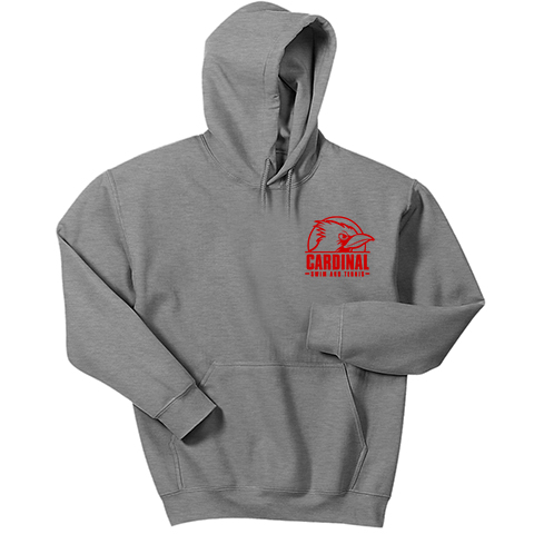 #05E Hoodie - Cardinal Logo - Front Left Chest