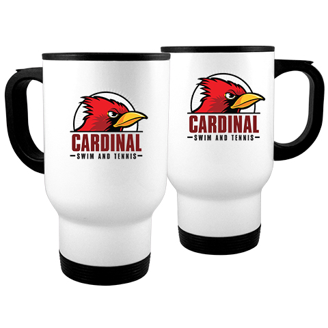 #07E Travel Mug with Full Color Logo