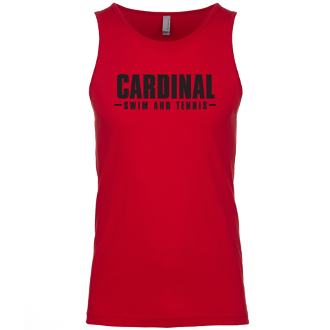 #06B+ Tank (Unisex or Ladies Cut) - Logo - Wording only - Full Front Chest