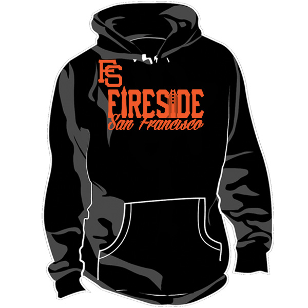 Fireside Black & Orange Hoodie