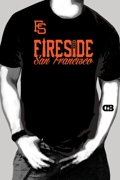Fireside Black & Orange Shirt