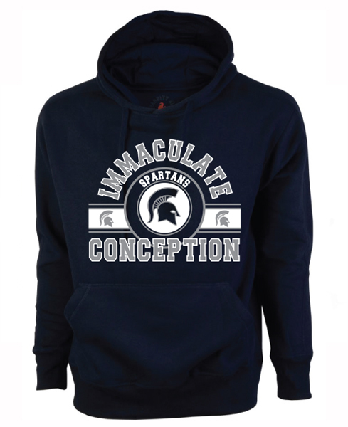 08. Hooded Sweatshirts - ICS logo