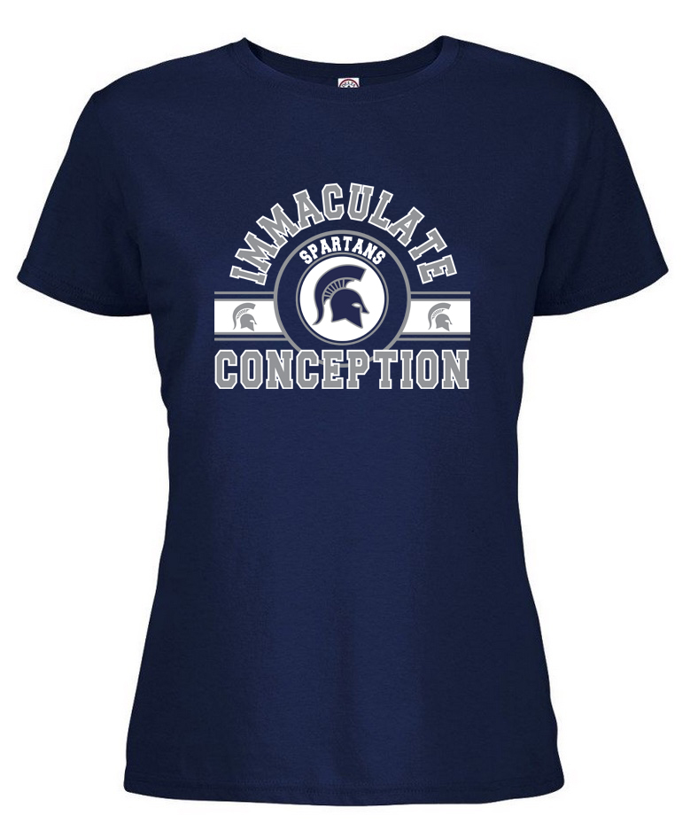 20. Ladies Next Level Navy  Soft Short Sleeve