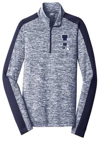 03. Electric Heather 1/4 Zip Pullover