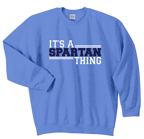 27. Youth Carolina Blue Crewneck  Sweatshirt
