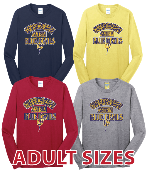 GU02PC54LS Adult Unisex Long Sleeve Tee Shirt