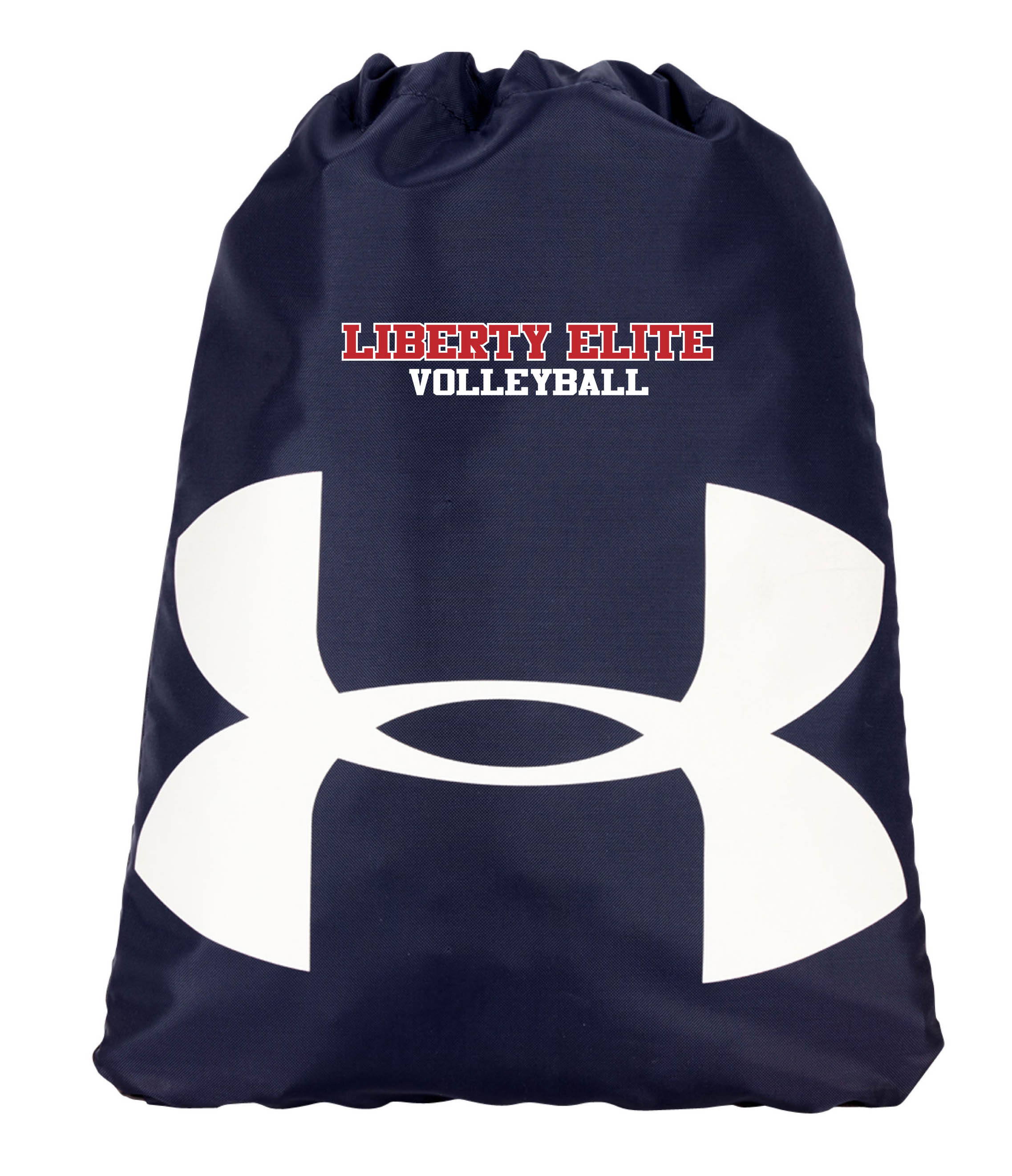 LEZ-1240539NV NAVY UNDER ARMOUR OZSEE SACKPACK DRAWSTRING - EMBROIDERED