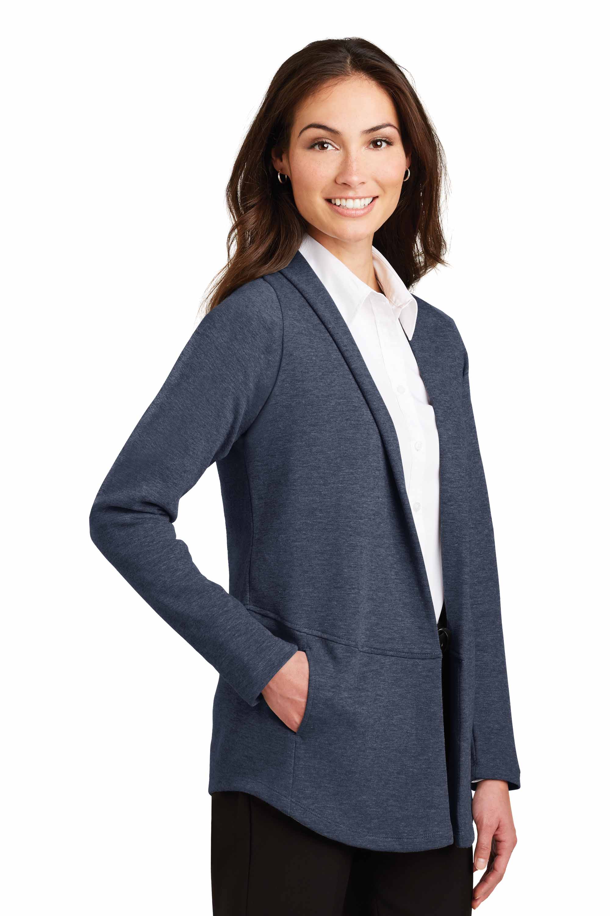 L07L807-Ladies Port Authority Cardigan