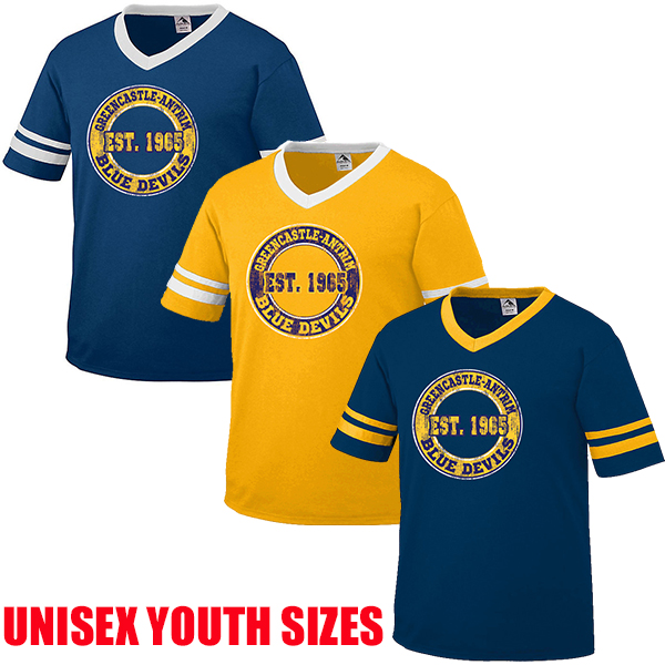 GB361 Youth Augusta Sleeve Stripe Jersey