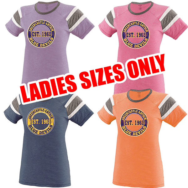 GL3011 Ladies Augusta Short Sleeve Fanatic Tee