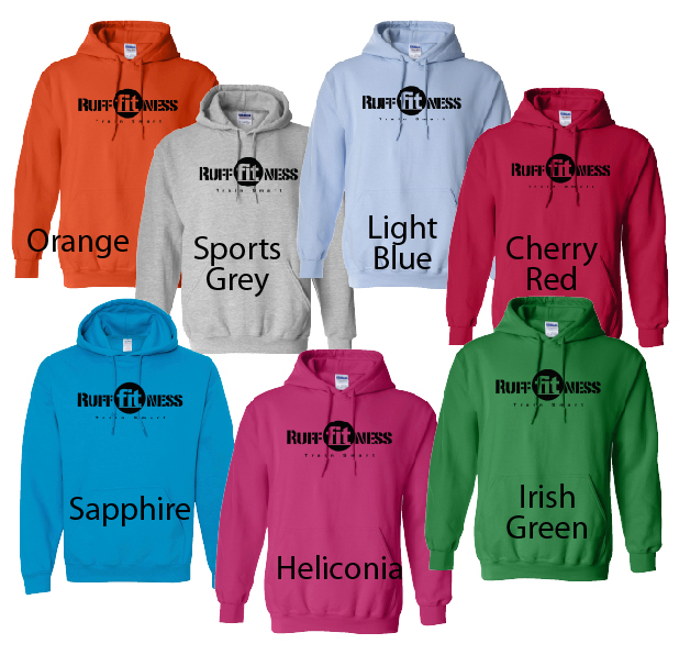 A318500 Unisex Pullover Hoody with one color logo