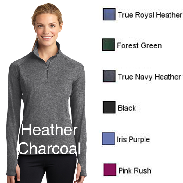 A14-LST850 Ladies 1/4 Zip Performance Pullover