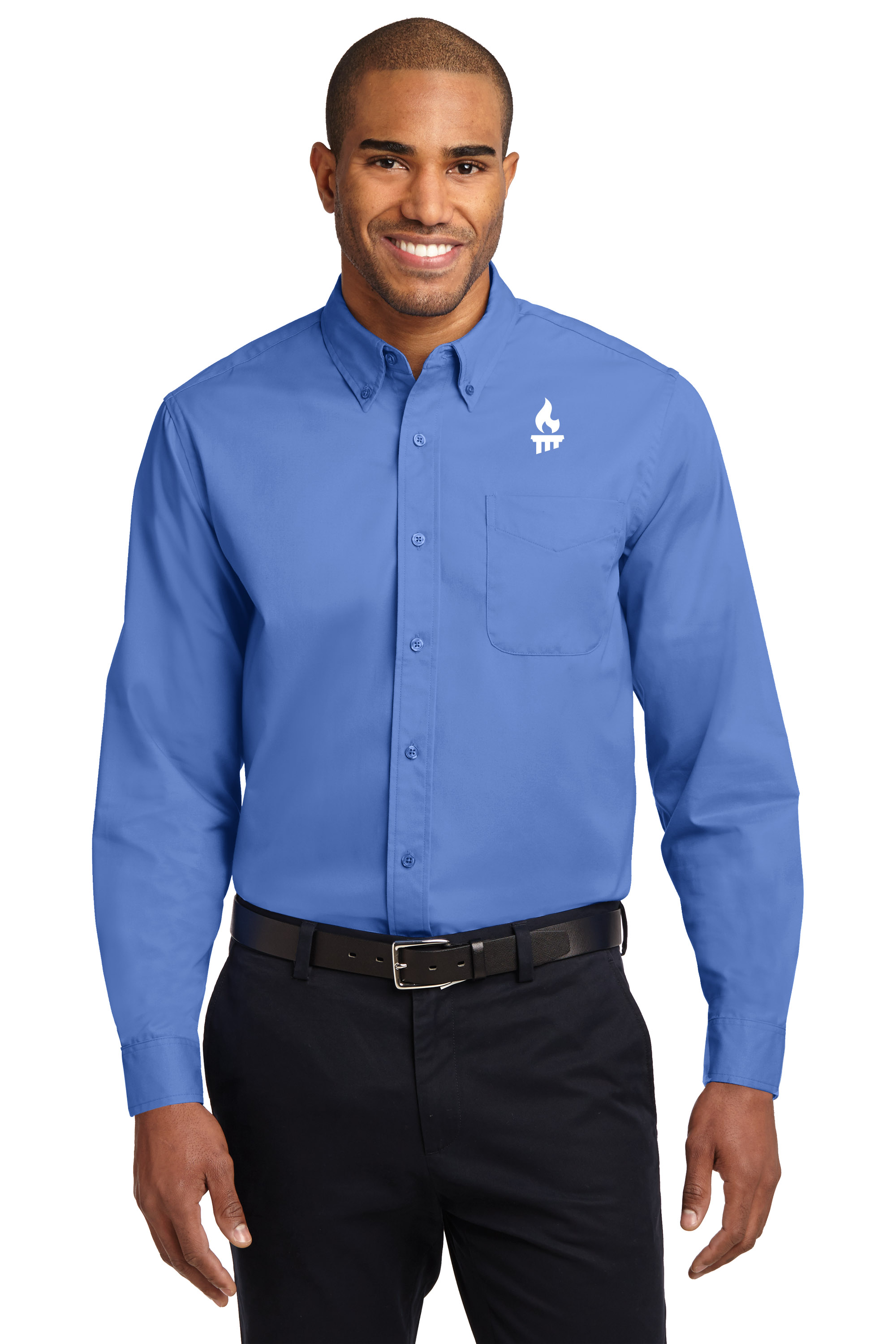 M1S608UM - Ultra Marine Port Authority Long Sleeve Easy Care Shirt