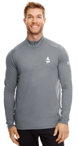 M51300131Grght - Graphite Under Armour Men's UA Tech Quarter-Zip