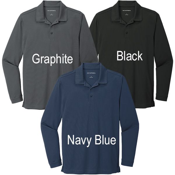 M5K110LS Men's Dry Zone UV Micro-Mesh Long Sleeve Polo